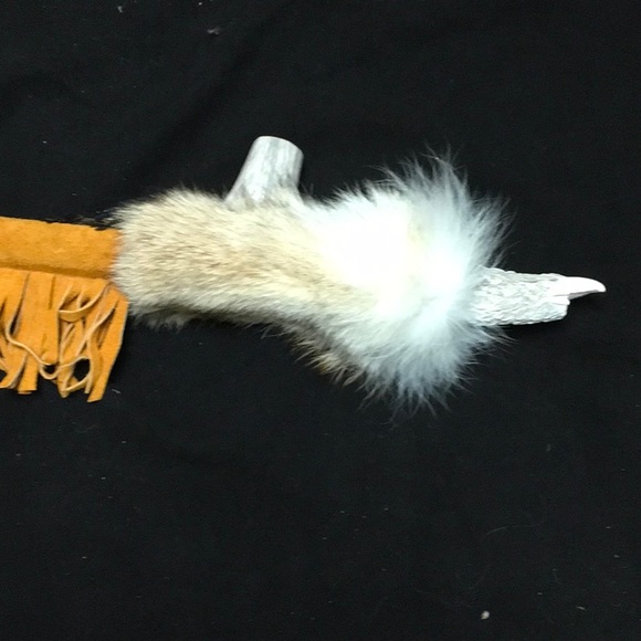 VintagePawn AmIndian PeacPipe BuffaloBone Eagle - Picture 16 of 16